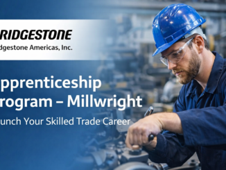 Apprenticeship Program – Millwright technical training opportunity